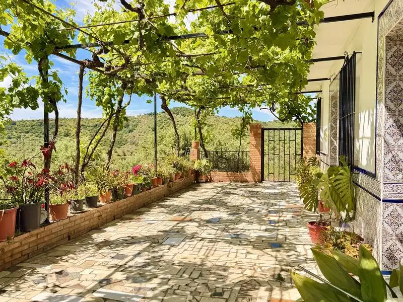 Terraza de Casa o chalet en venta en Alfarnatejo