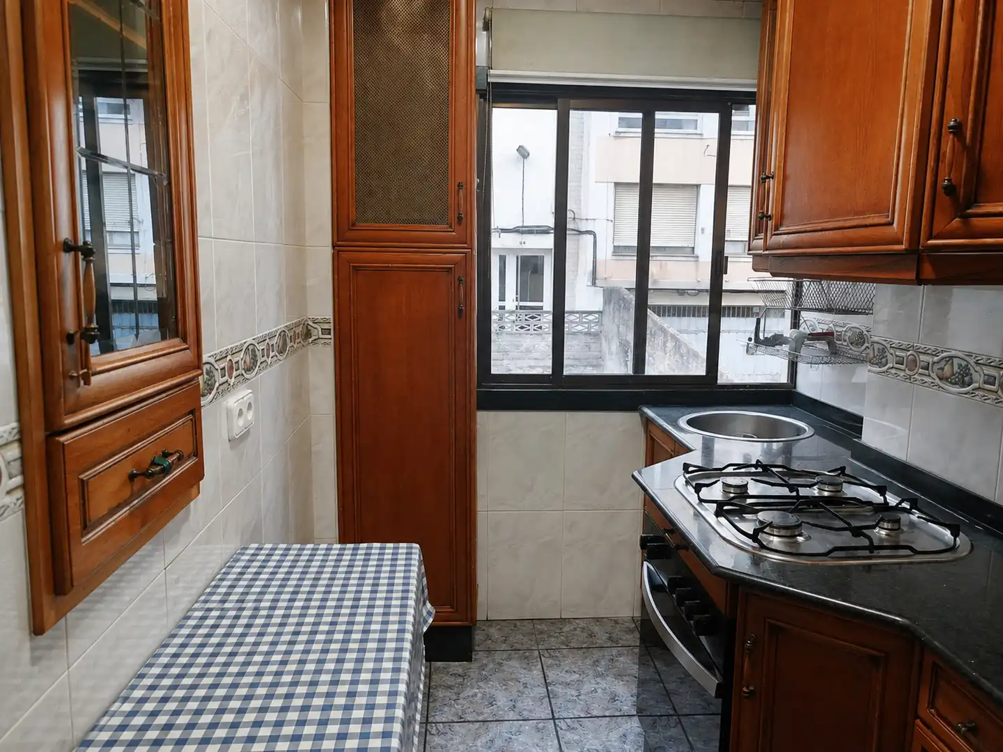Küche von Wohnung zur Miete in Santander mit Möbliert und Ofen