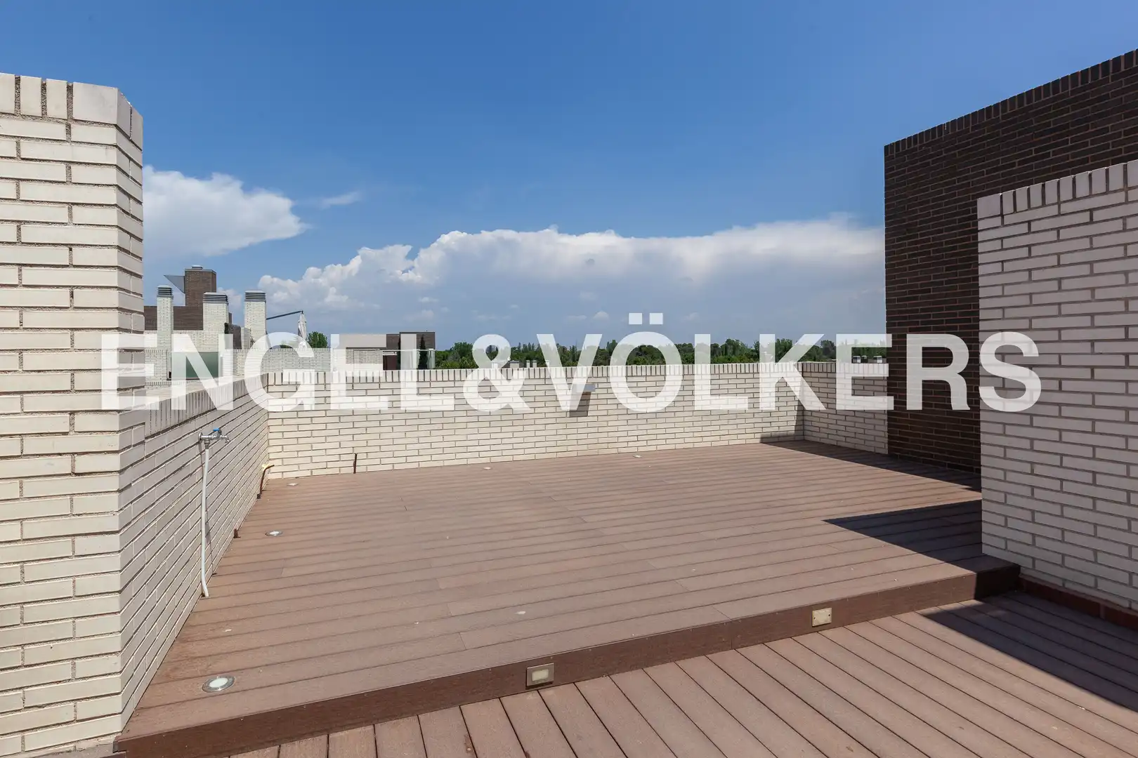 Terraza de Ático de alquiler en Pozuelo de Alarcón con Calefacción, Jardín privado y Terraza