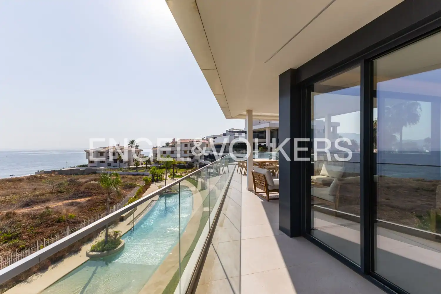 Terraza de Ático en venta en Dénia con Aire acondicionado, Calefacción y Jardín privado