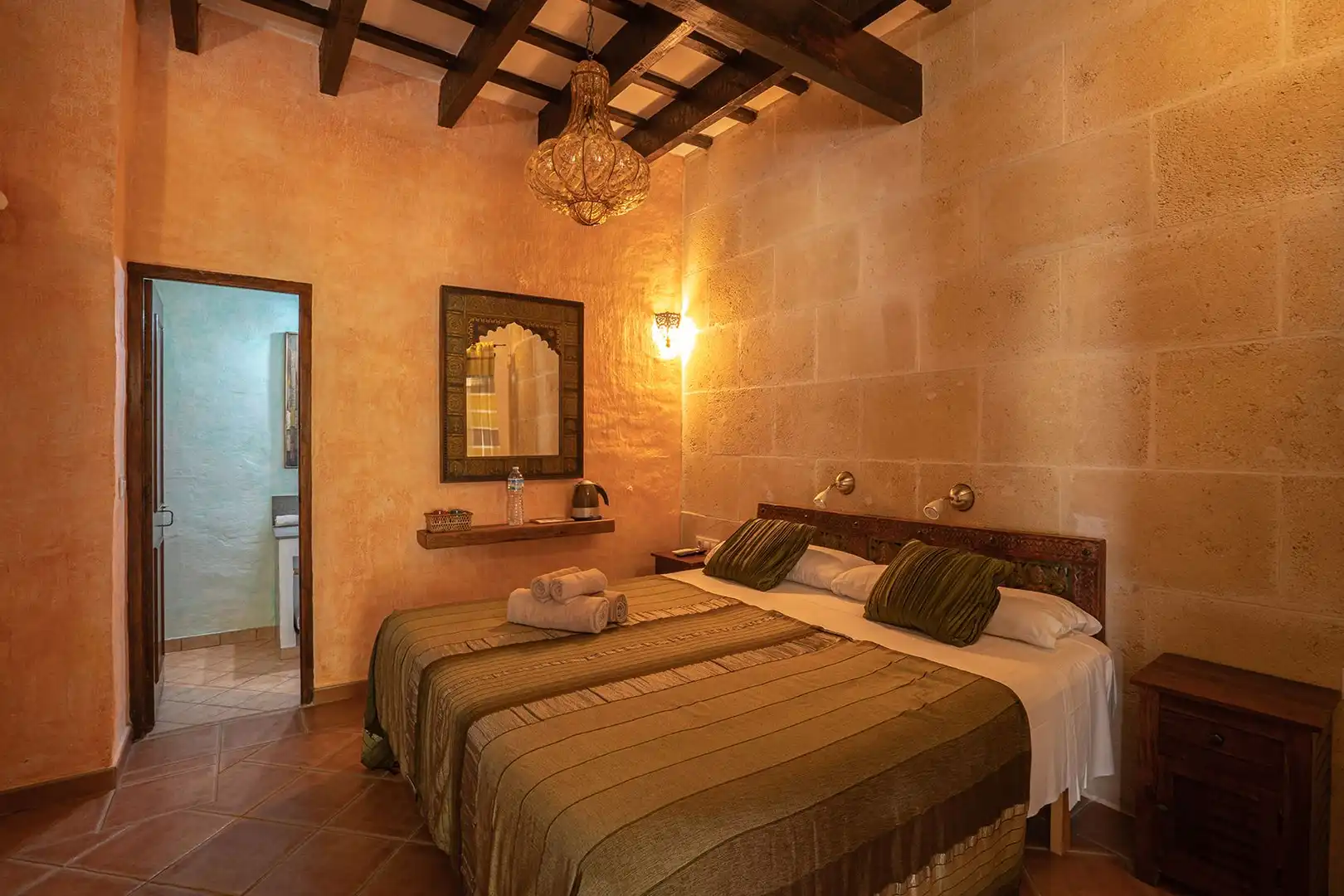 Bedroom of Country homes for sale in Maó - Mahón  with Private garden and Swimming Pool