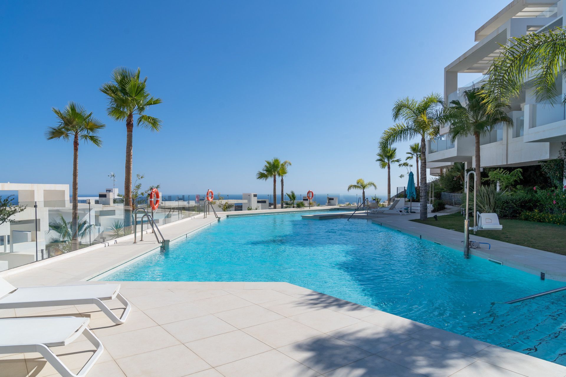 Swimming pool of Apartment for sale in Ojén  with Air Conditioner, Terrace and Storage room