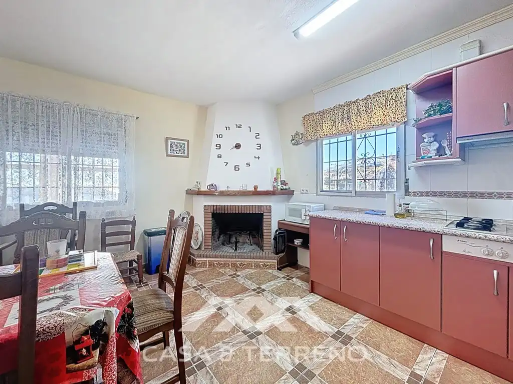 Cocina de Casa o chalet en venta en Macharaviaya con Aire acondicionado, Jardín privado y Terraza