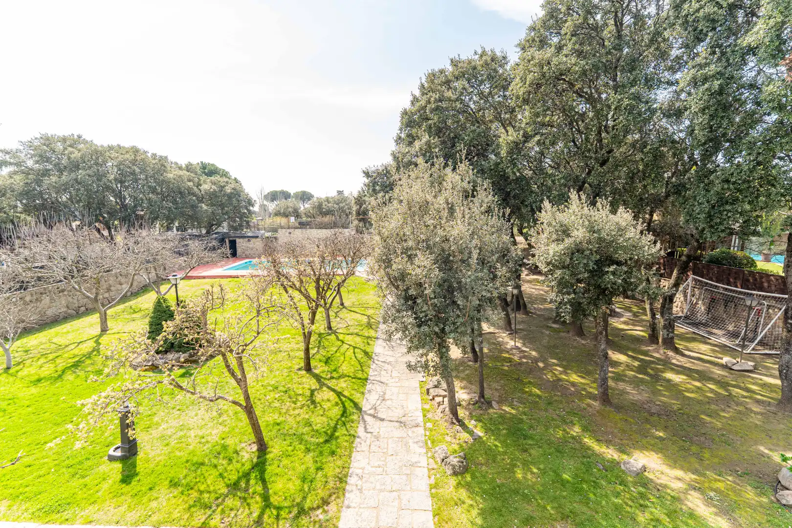 Garden of Houses for sale in Alpedrete  with Furnished