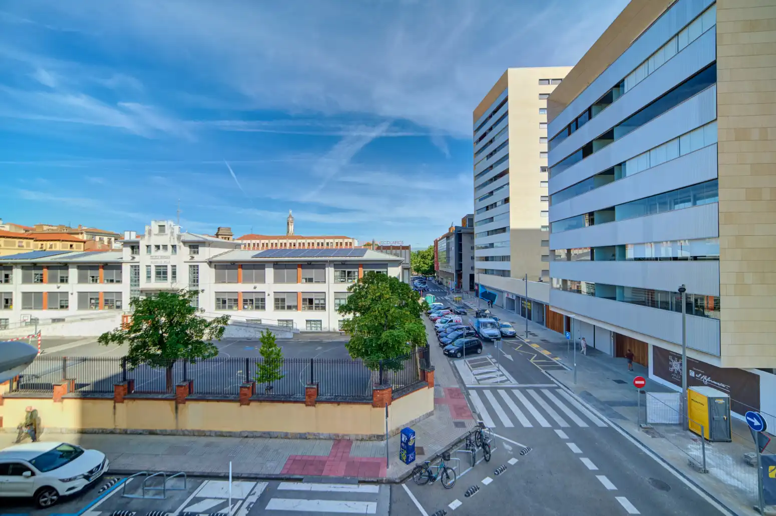 Vista exterior de Pis en venda en  Pamplona / Iruña amb Calefacció i Traster