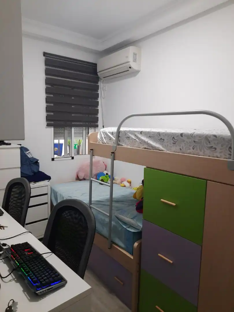 Schlafzimmer von Einfamilien-Reihenhaus zum Verkauf in Alhama de Murcia mit Klimaanlage, Terrasse und Möbliert