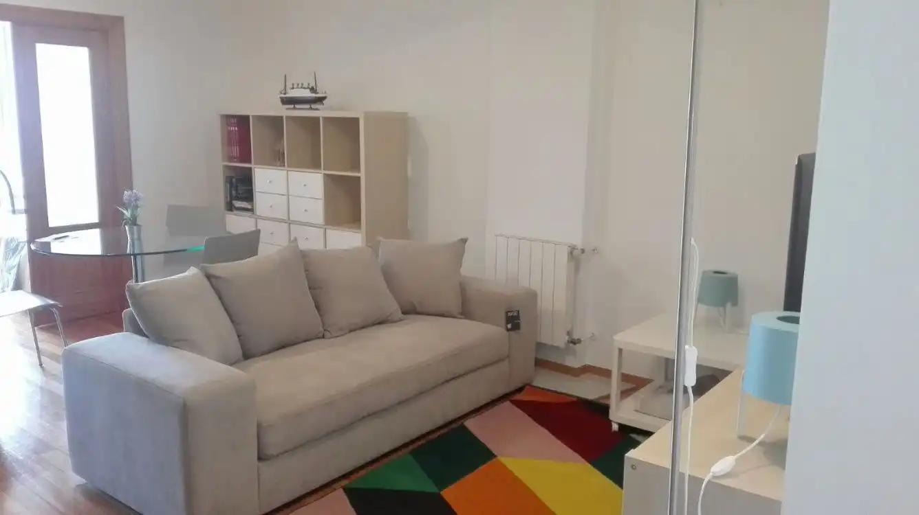 Sala de estar de Piso de alquiler en Santander con Calefacción, Terraza y Amueblado