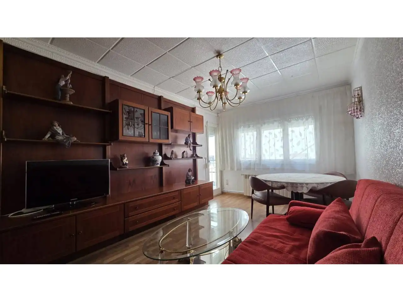 Wohnzimmer von Wohnung zur Miete in El Prat de Llobregat mit Klimaanlage, Heizung und Terrasse
