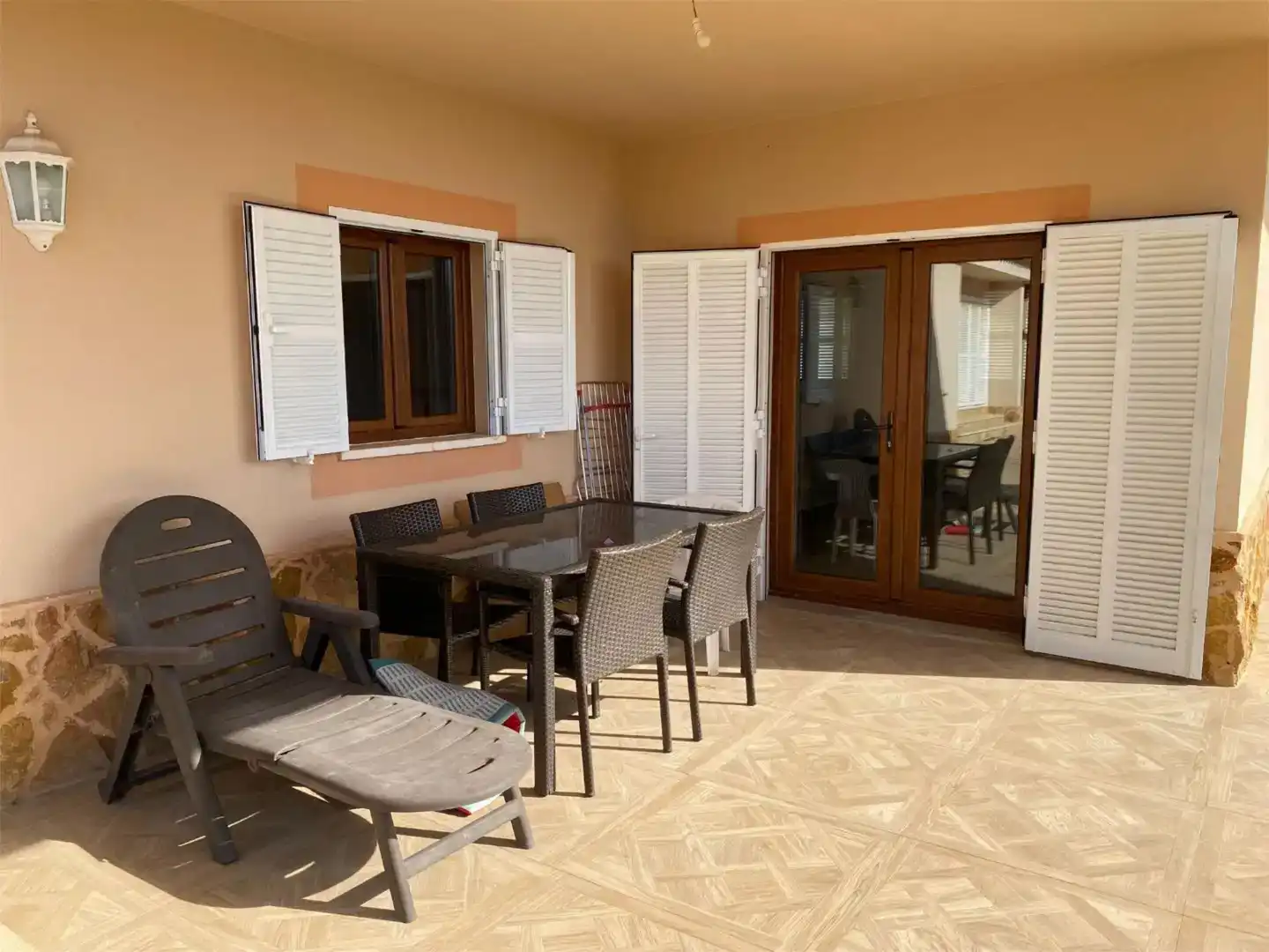 Terrassa de Casa o xalet en venda en Llucmajor amb Aire condicionat, Piscina i Balcó