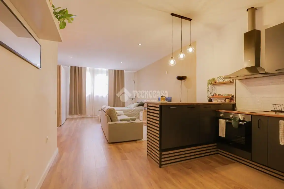 Wohnzimmer von Wohnung zum Verkauf in Barcelona mit Heizung