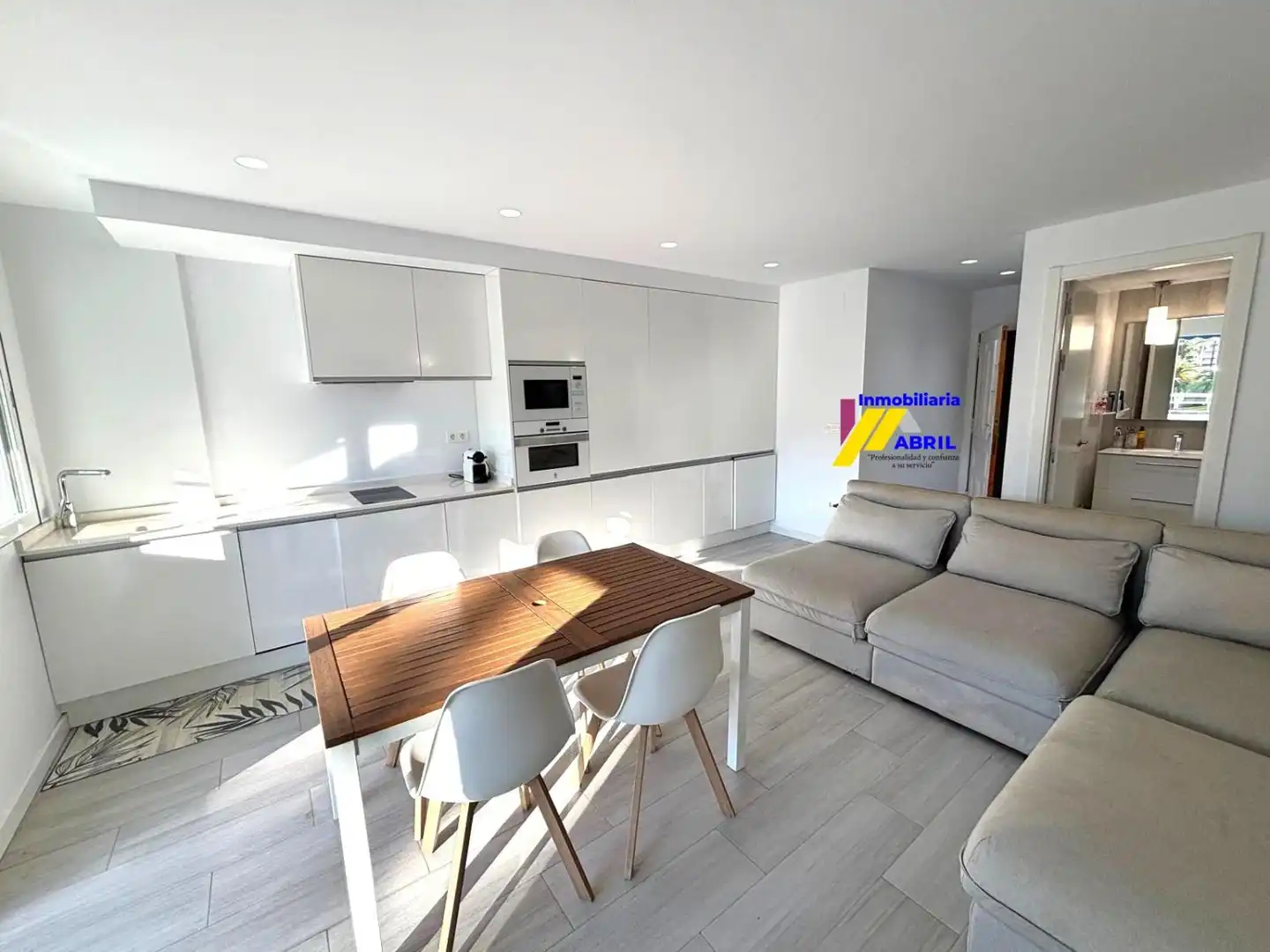 Cocina de Apartamento en venta en Cullera con Aire acondicionado, Jardín privado y Terraza