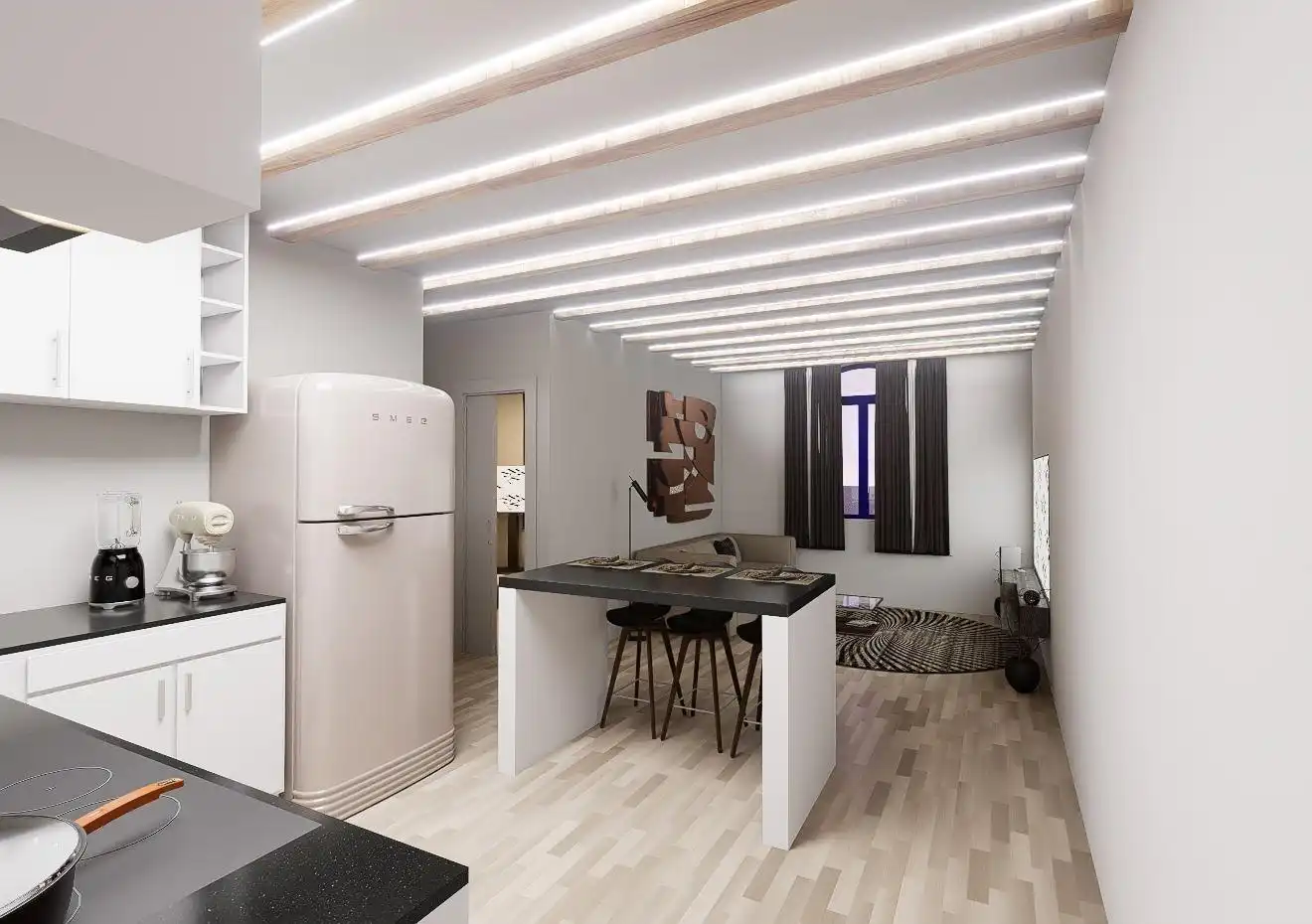 Cocina de Piso en venta en Sagunto / Sagunt con Calefacción y Balcón