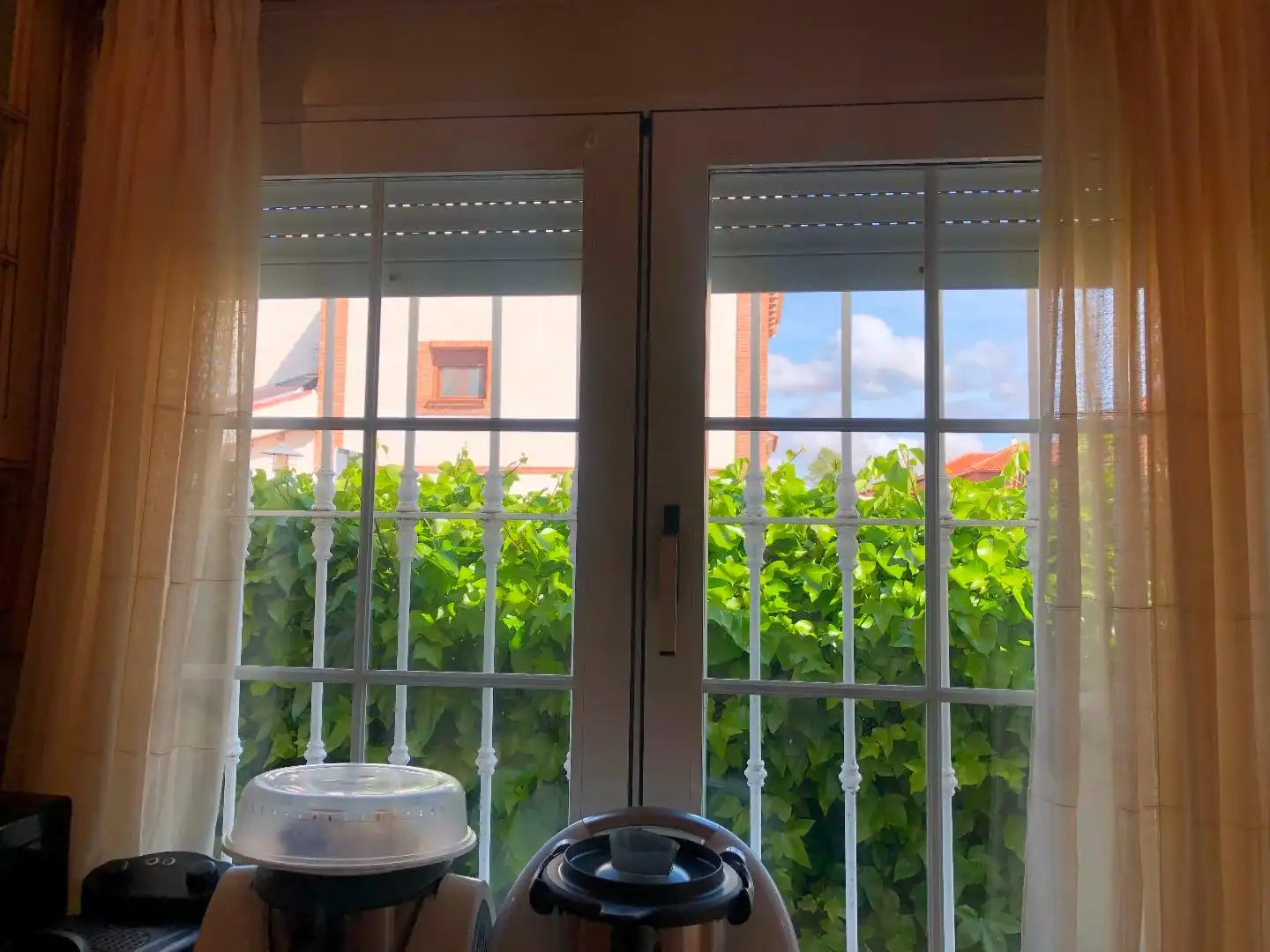 Balcony of Houses for sale in Alcázar de San Juan  with Air Conditioner, Heating and Private garden