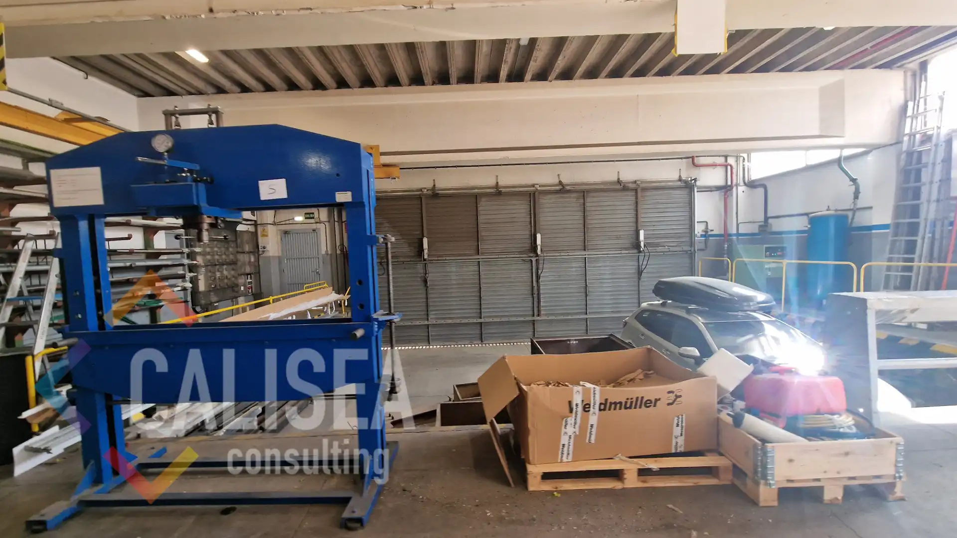 Parking de Nave industrial de alquiler en Terrassa con Calefacción
