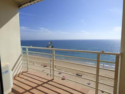 Bedroom of Flat for sale in  Cádiz Capital  with Terrace