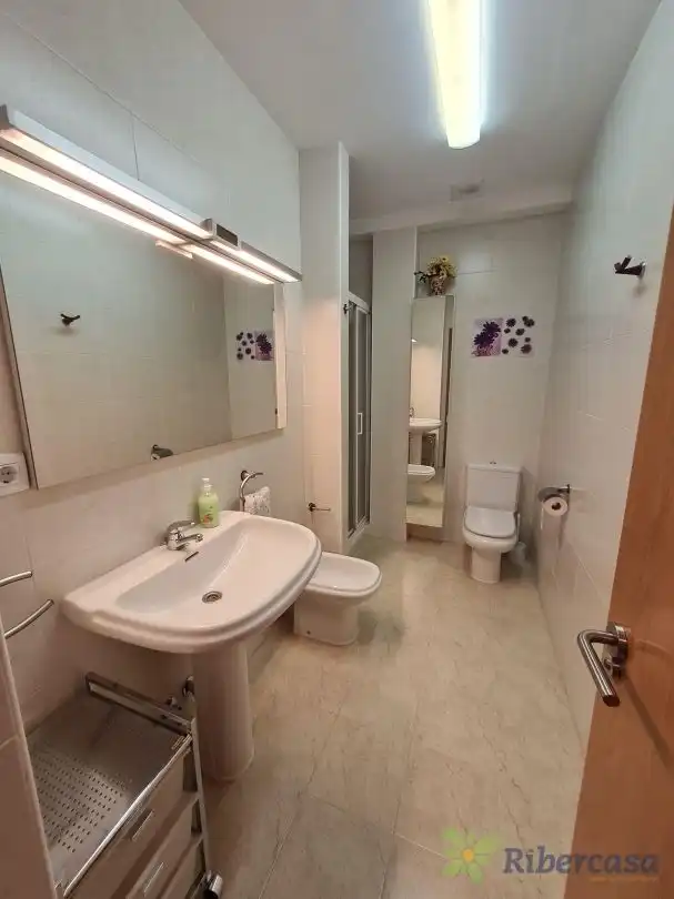 Baño de Casa o chalet en venta en Cintruénigo con Aire acondicionado, Calefacción y Jardín privado