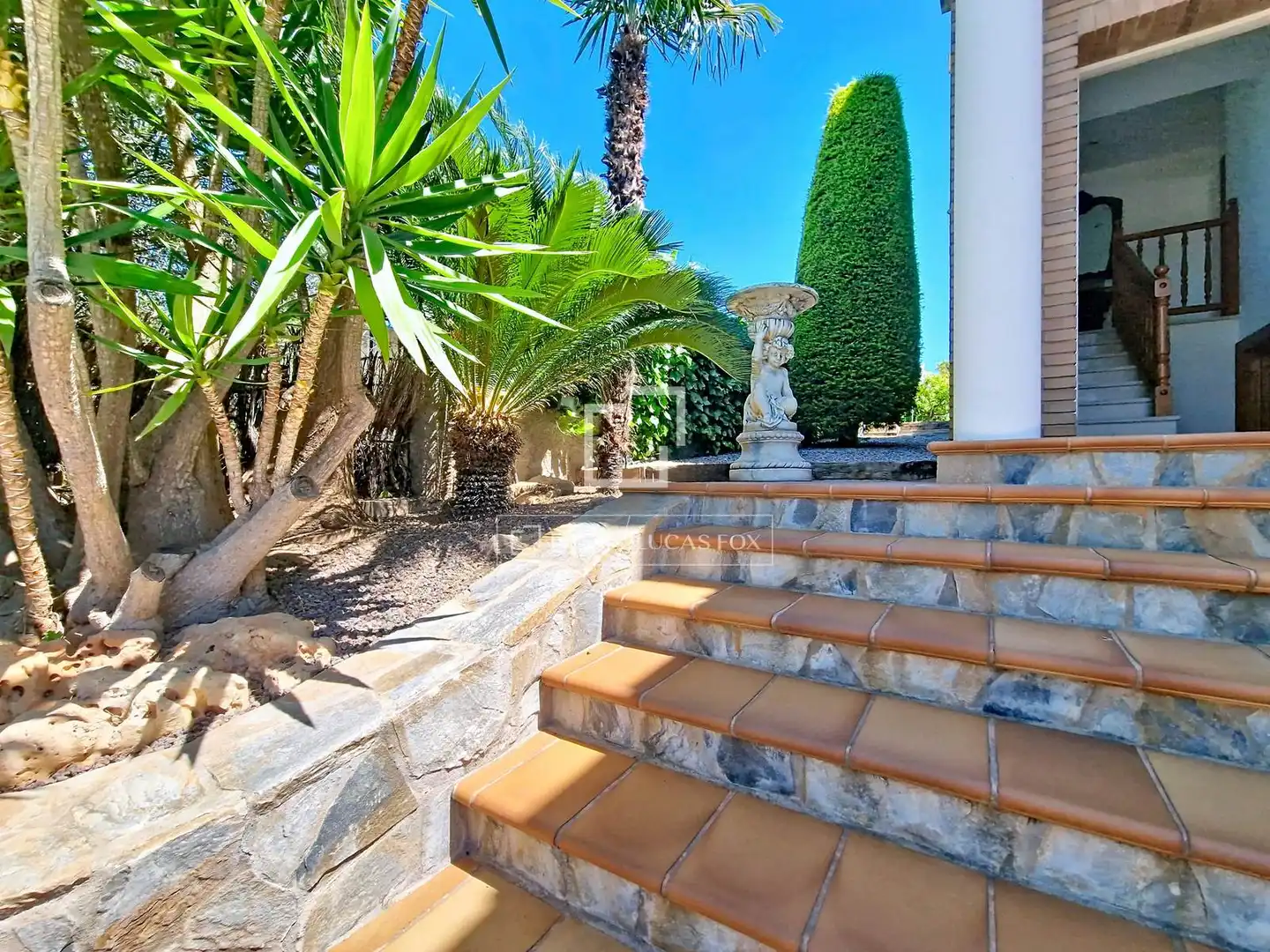 Terraza de Casa o chalet de alquiler en Cunit con Aire acondicionado, Calefacción y Jardín privado