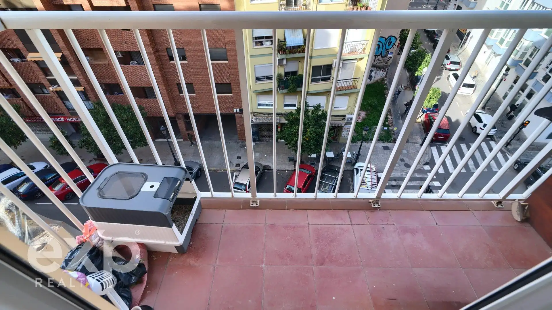 Balcony of Flat for sale in Valencia  with Air Conditioner, Heating and Terrace