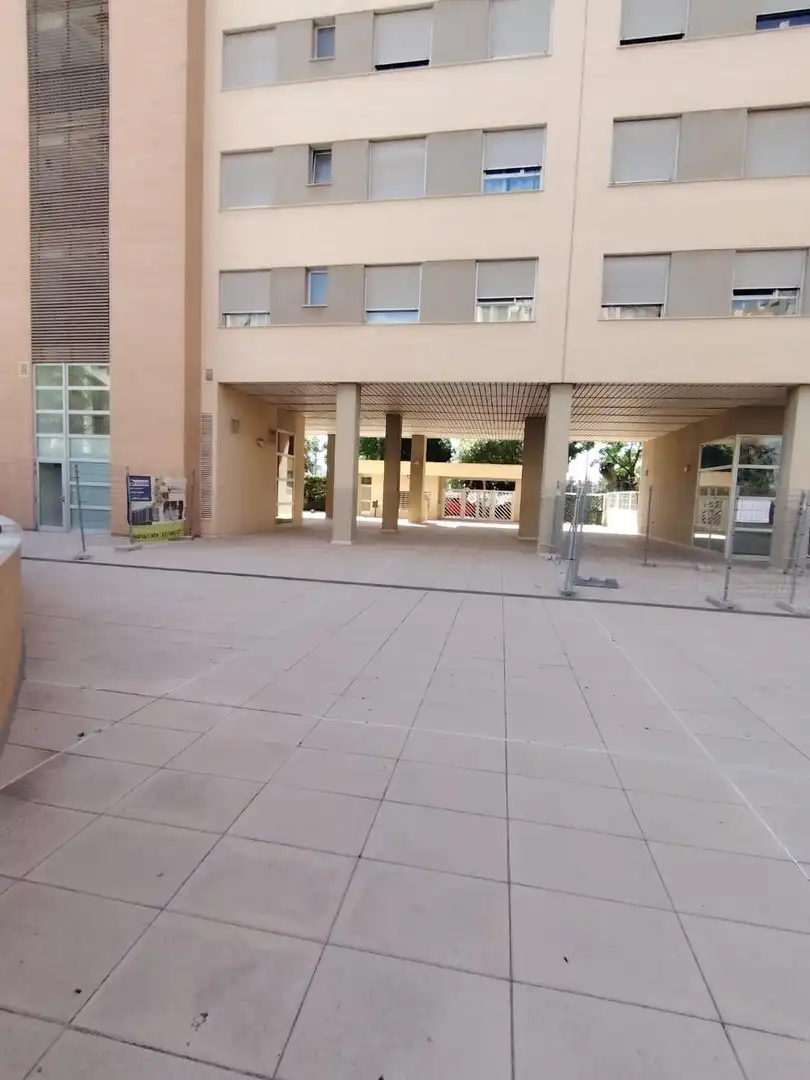 Exterior view of Flat for sale in Mislata  with Air Conditioner, Private garden and Parquet flooring