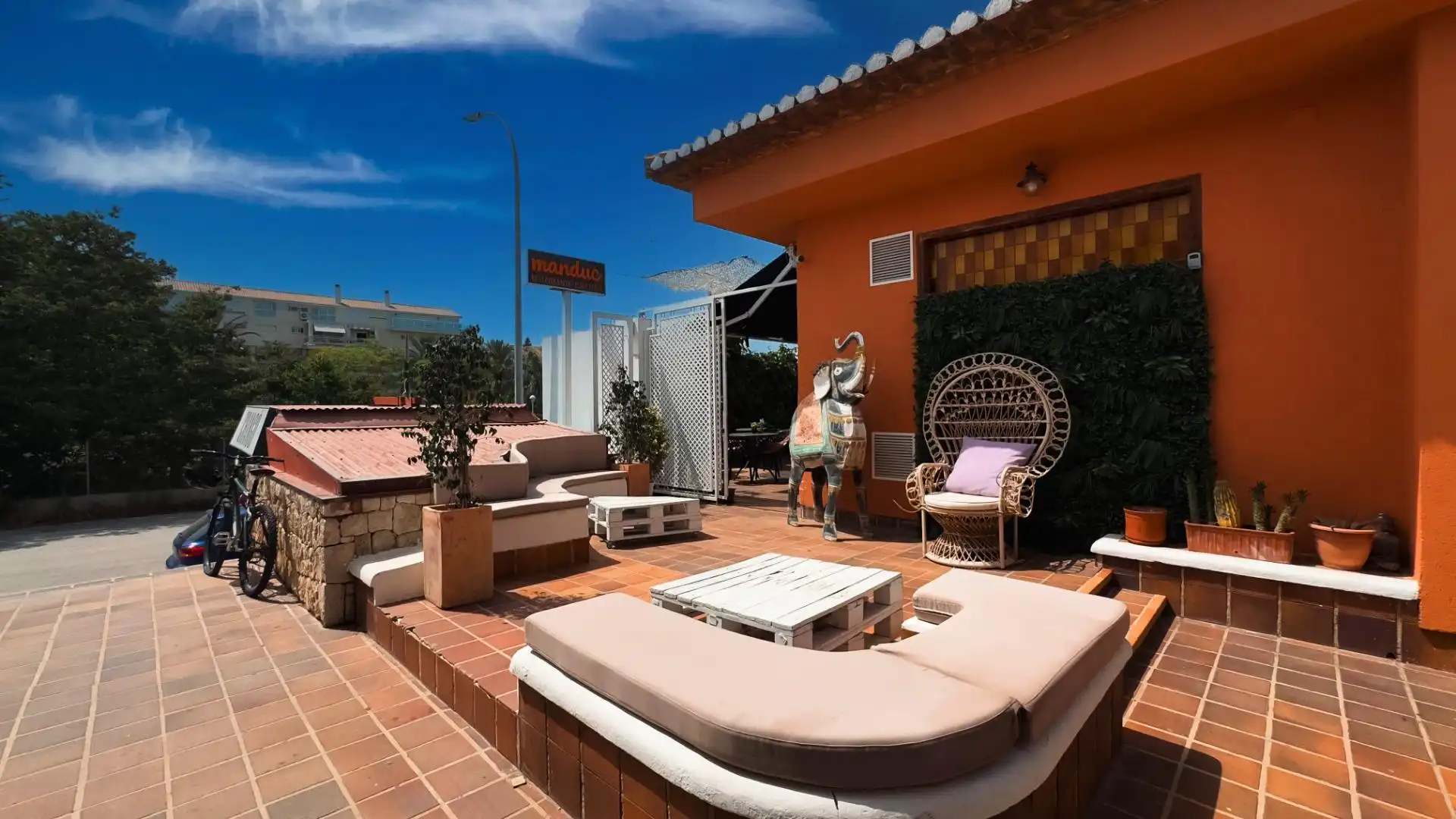 Terrassa de Local en venda en Dénia