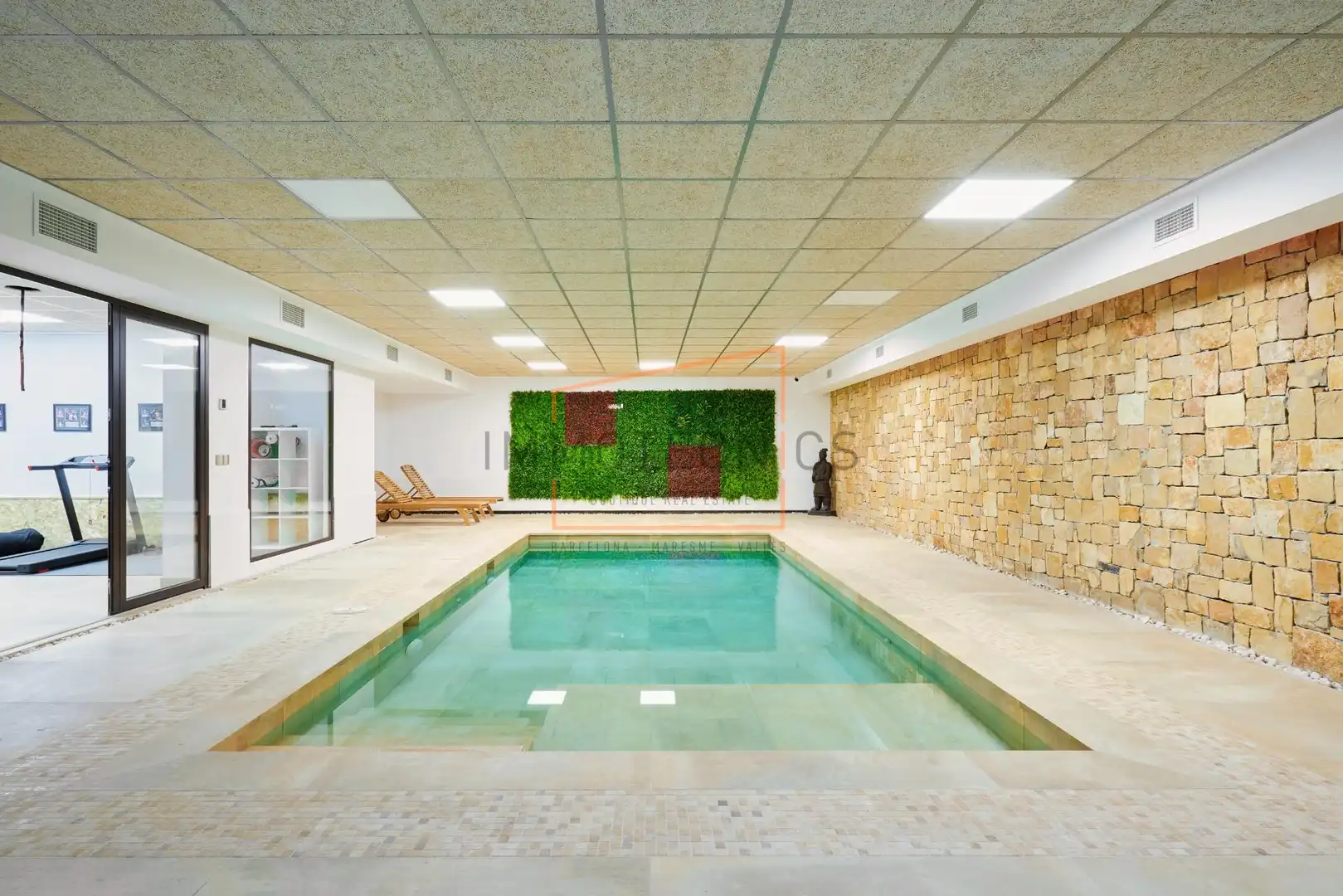 Piscina de Casa o xalet en venda en Santa Eulàlia de Ronçana amb Aire condicionat, Jardí privat i Terrassa