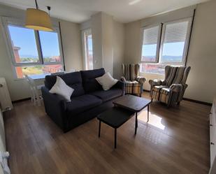 Sala d'estar de Estudi de lloguer en León Capital  amb Calefacció i Terrassa