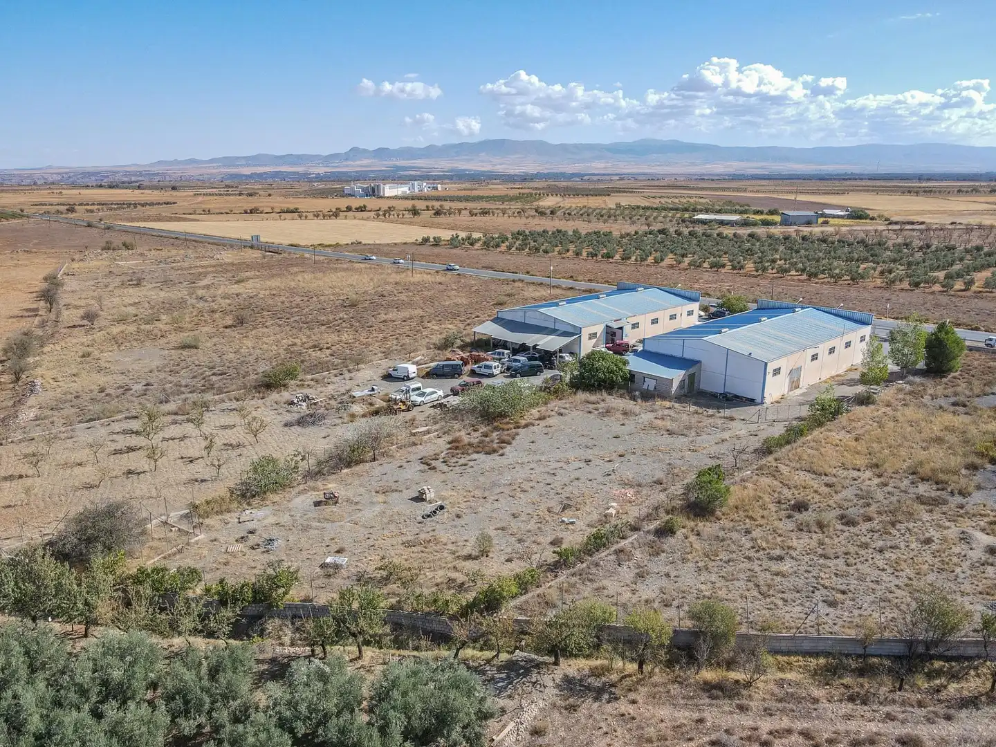 Vista exterior de Nave industrial en venta en Cogollos de Guadix