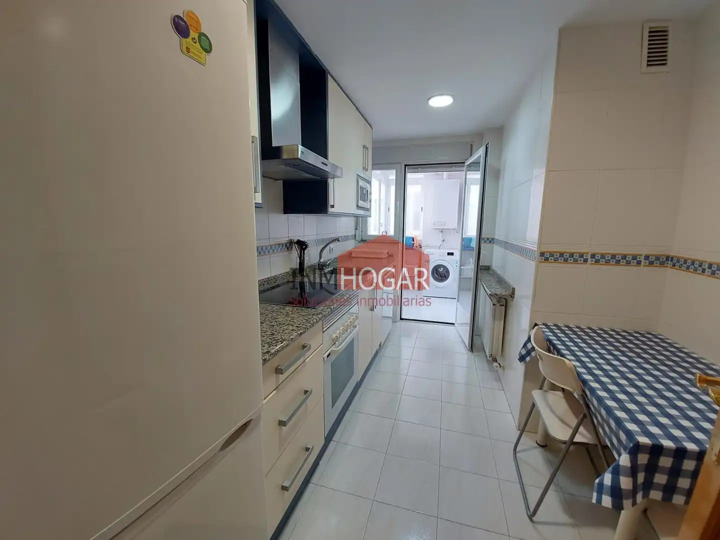 Kitchen of Flat for rent in Ávila  with Heating, Terrace and Furnished