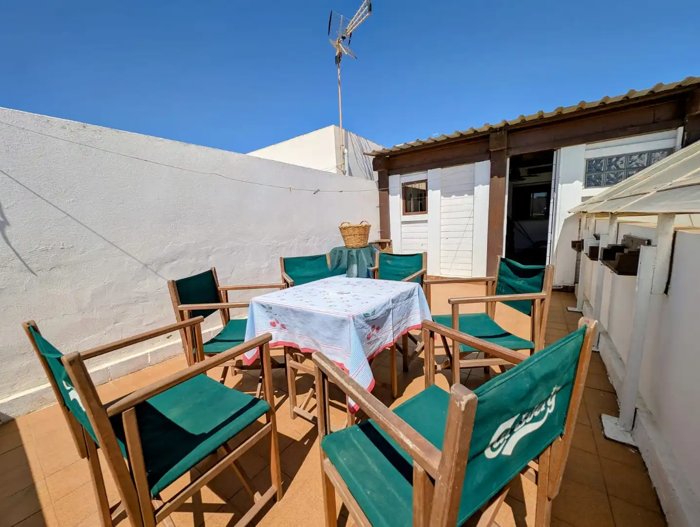 Terrace of Detached homes for sale in Roquetas de Mar  with Terrace, Furnished and Balcony