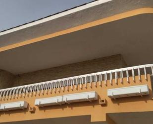 Exterior view of House or chalet for sale in Villar de Rena  with Balcony