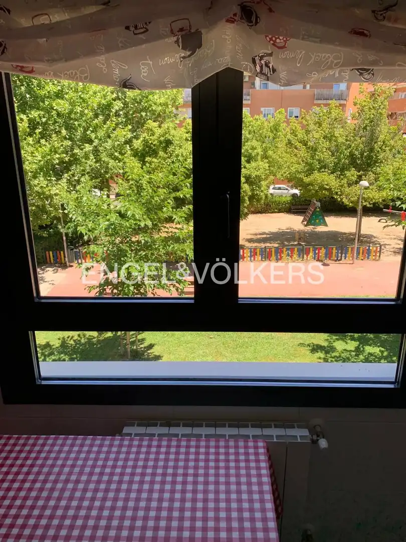 Terrasse von Wohnung zur Miete in Madrid mit Klimaanlage, Heizung und Privatgarten