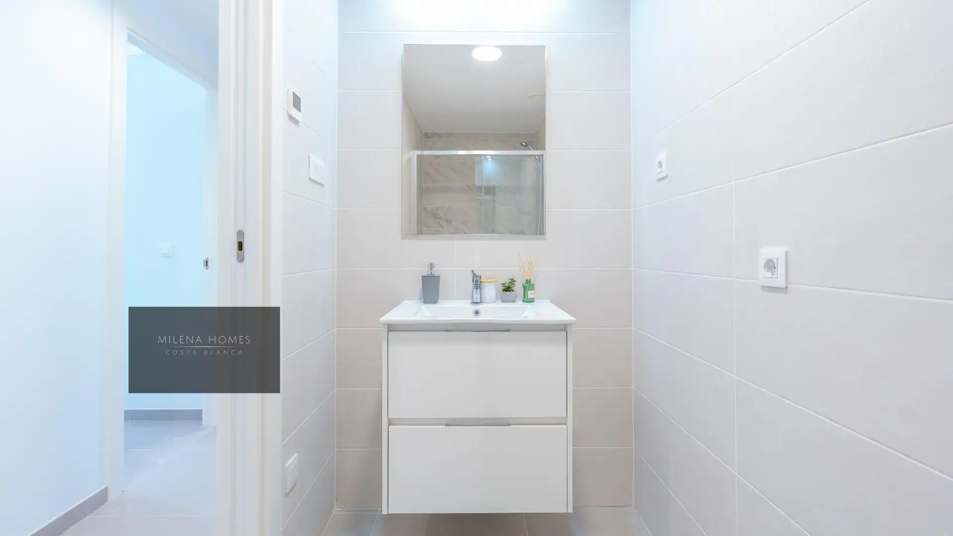 Bany de Apartament en venda en Orihuela amb Aire condicionat, Calefacció i Jardí privat