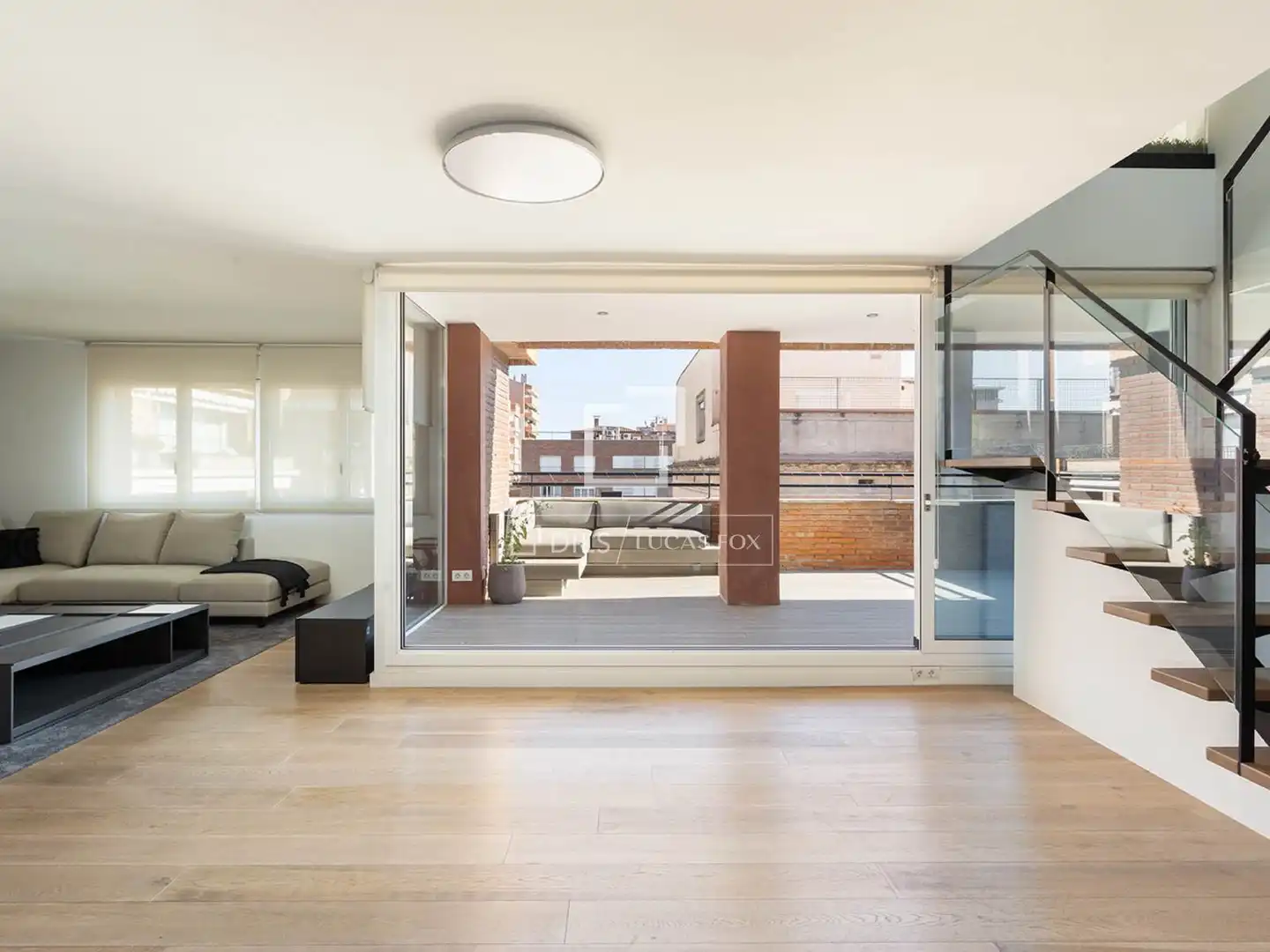 Terrasse von Wohnung zum Verkauf in Barcelona mit Klimaanlage und Terrasse