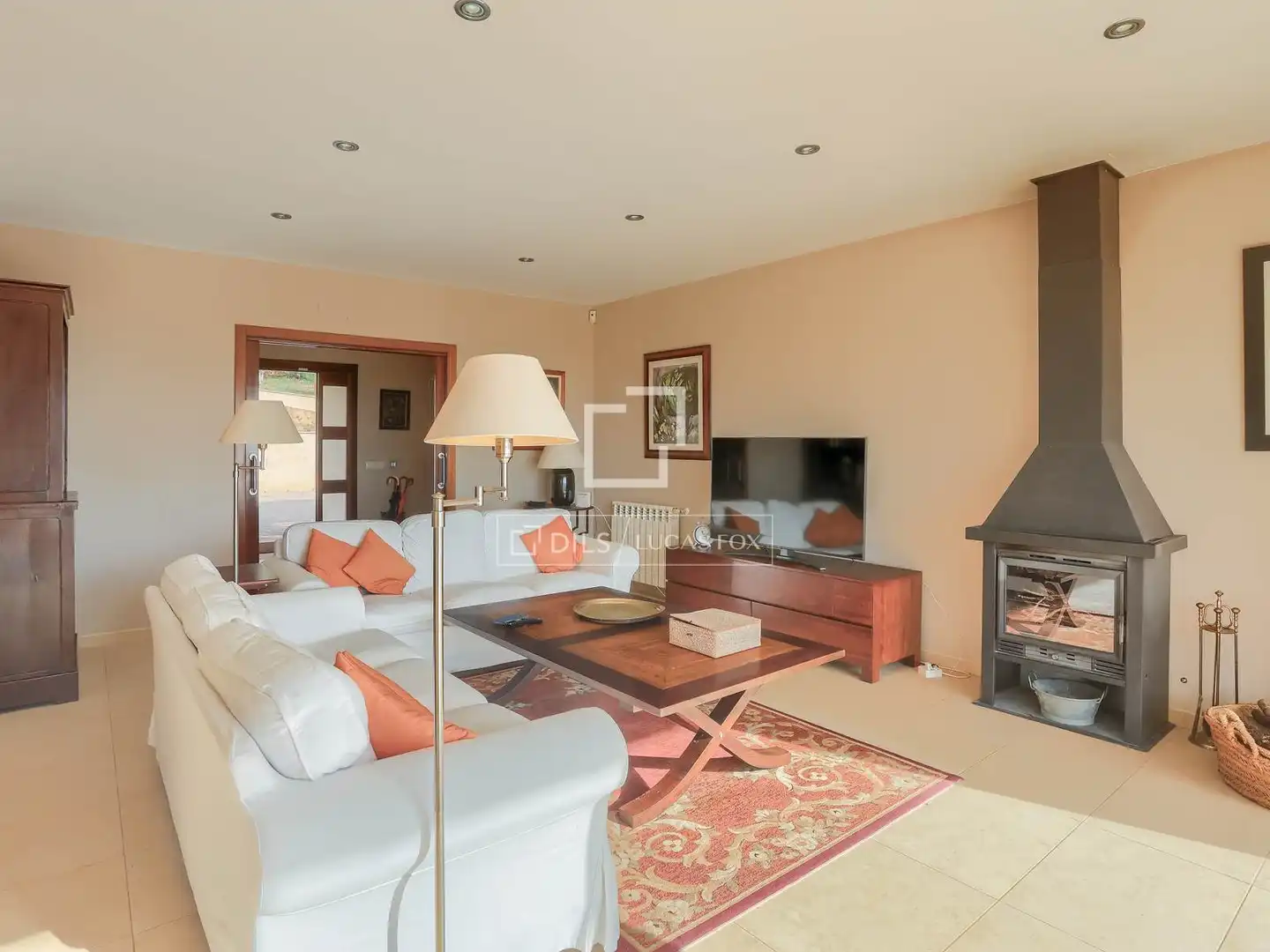 Living room of Houses for sale in  Palma de Mallorca  with Air Conditioner, Heating and Private garden