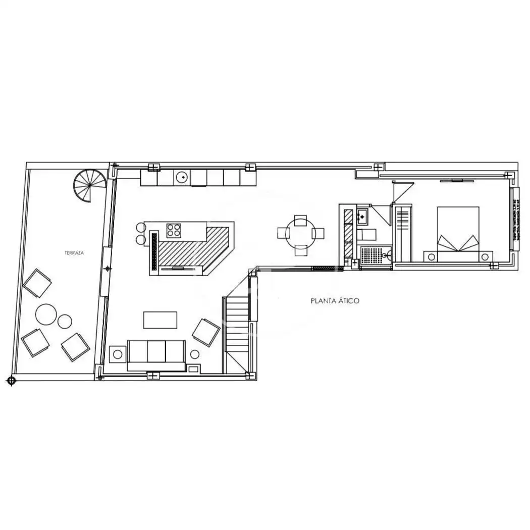 Ático en venta en Madrid con Aire acondicionado, Calefacción y Terraza