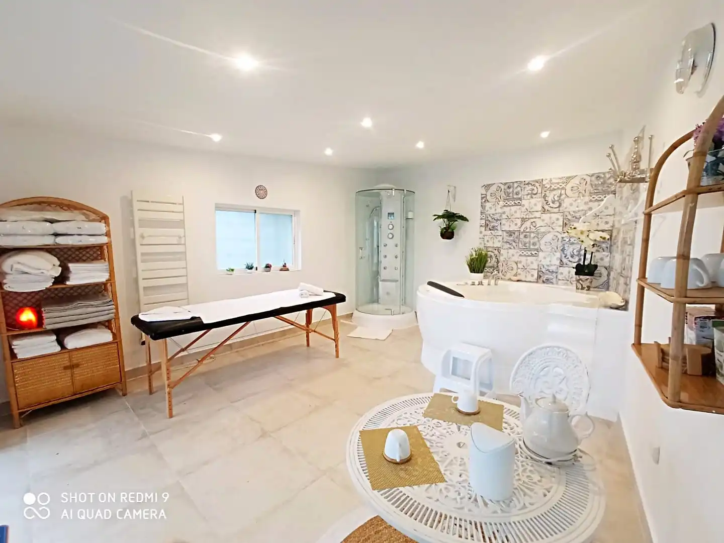 Baño de Casa o chalet en venta en Acebo con Aire acondicionado, Calefacción y Jardín privado