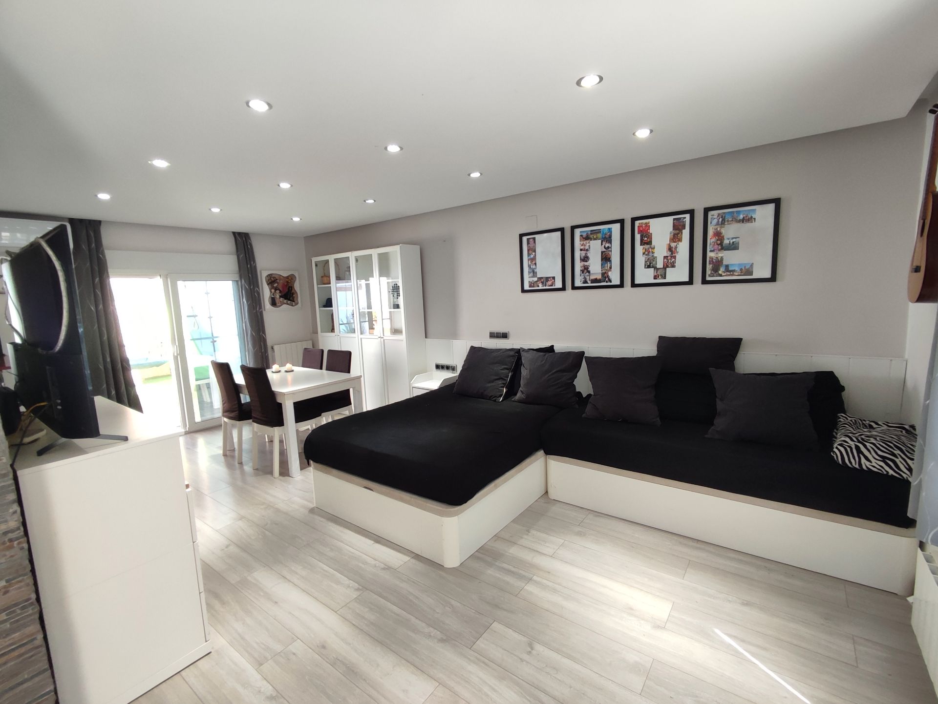 Living room of House or chalet for sale in Les Borges Blanques  with Air Conditioner, Heating and Private garden