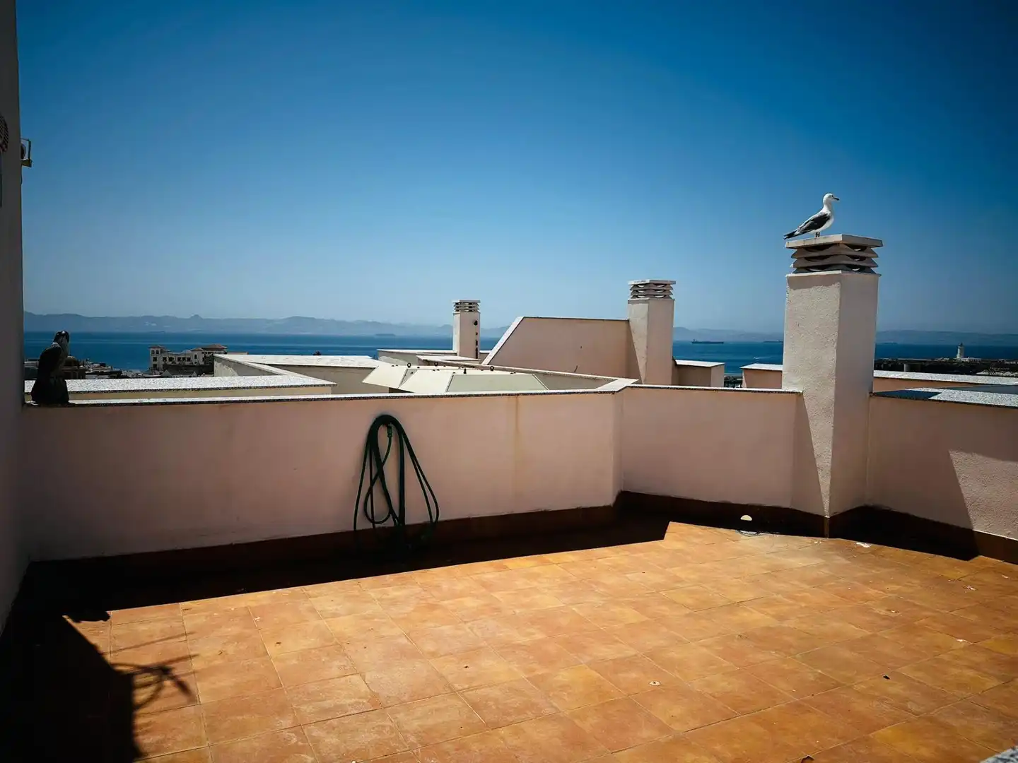 Terrasse von Wohnungen zum Verkauf in Tarifa mit Klimaanlage, Heizung und Terrasse
