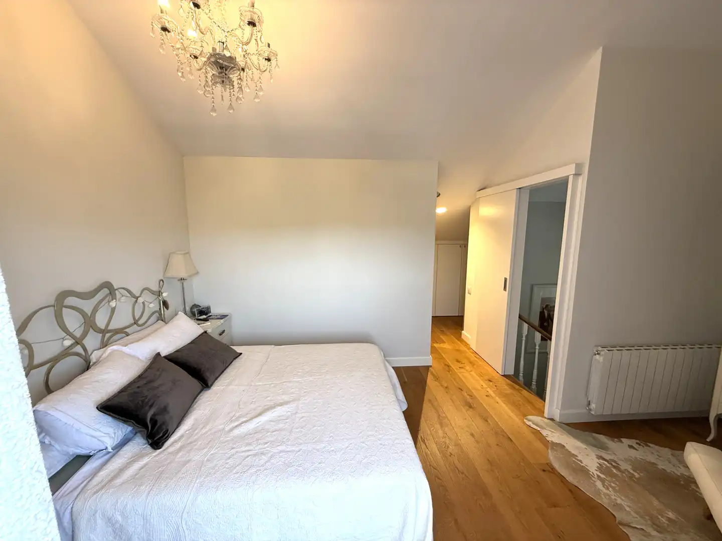 Bedroom of Houses for sale in Sant Joan Despí  with Air Conditioner, Heating and Private garden