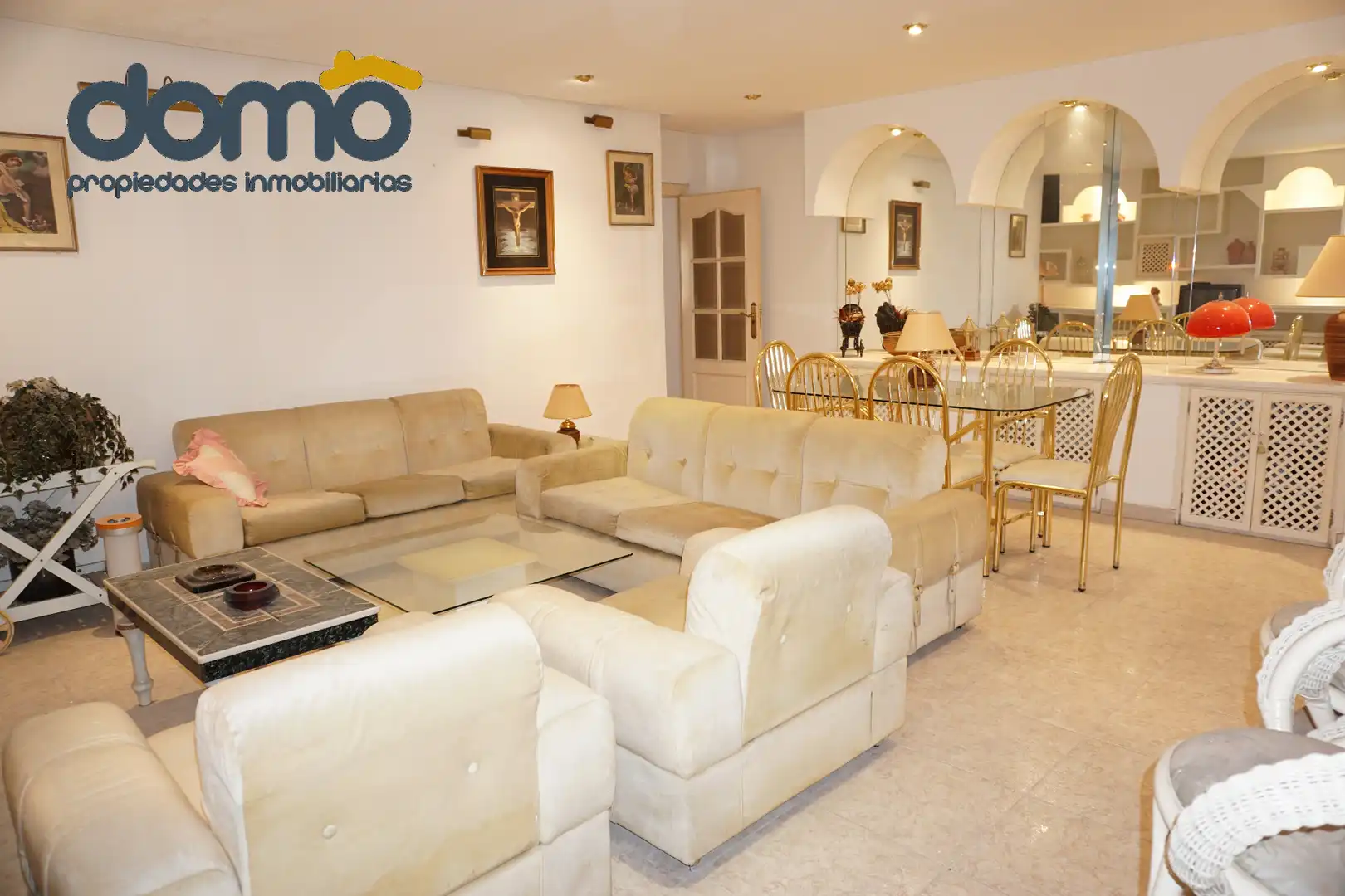 Living room of Attic for sale in Granada  with Heating, Terrace and Furnished