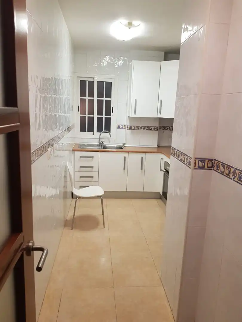 Kitchen of Flat for rent in Roquetas de Mar  with Heating, Terrace and Furnished