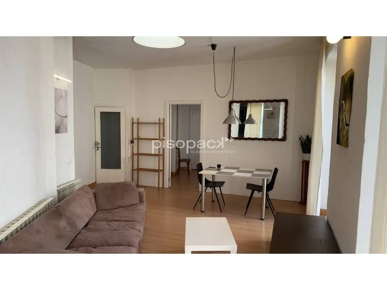 Living room of Flat for sale in  Pamplona / Iruña  with Heating, Parquet flooring and Storage room