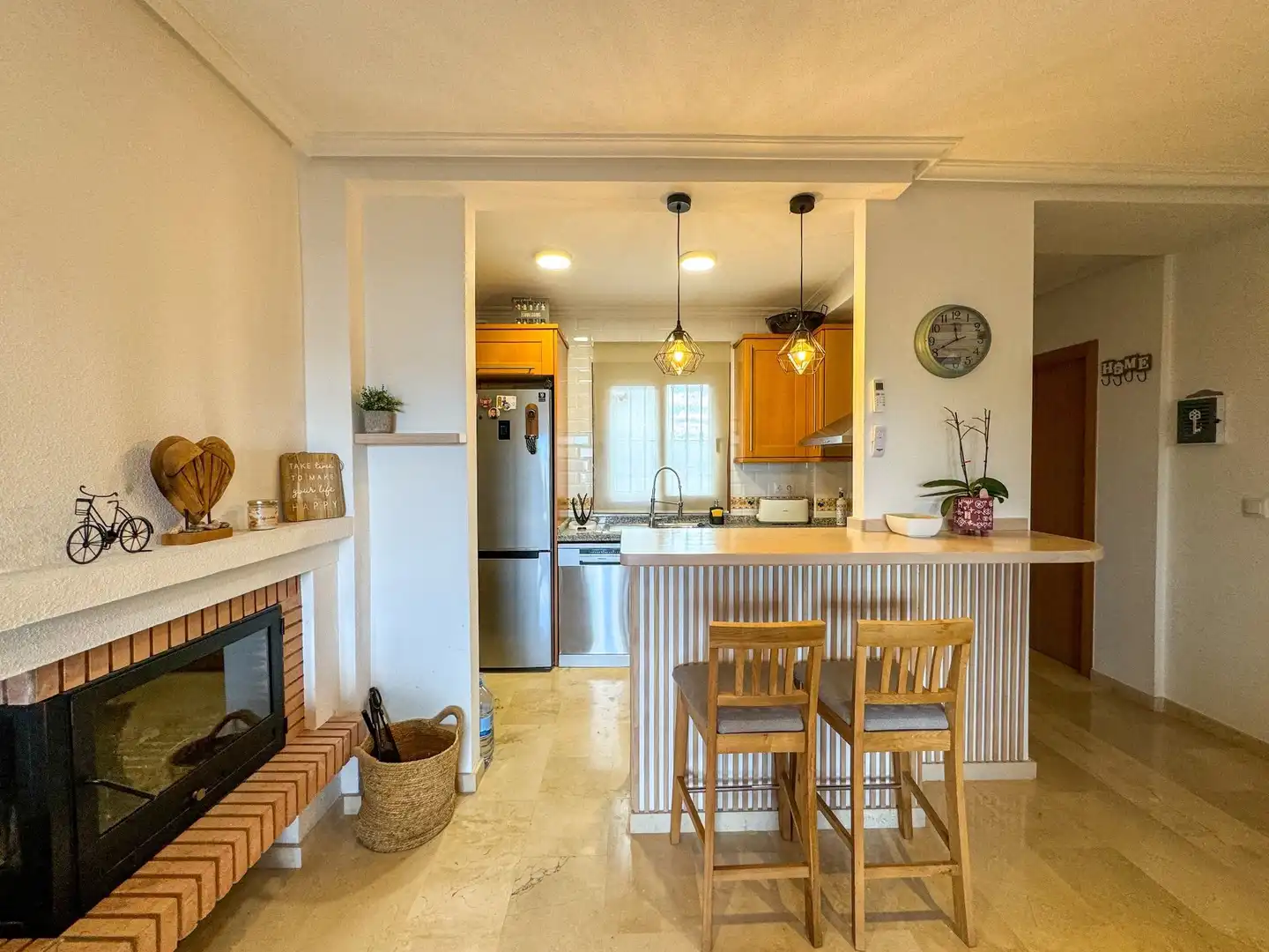Kitchen of Detached homes for rent in Algorfa  with Air Conditioner, Heating and Private garden