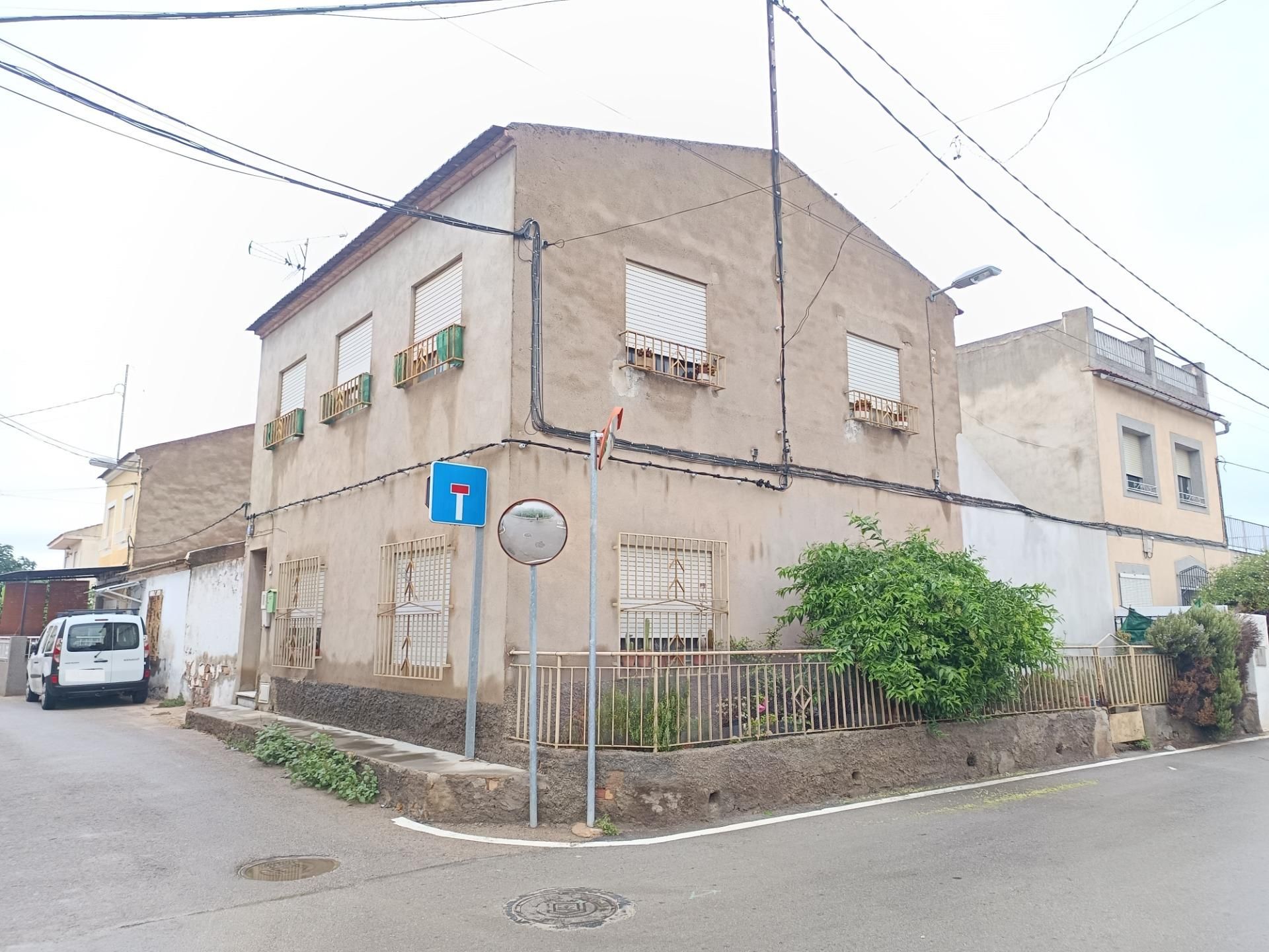 Exterior view of Single-family semi-detached for sale in  Murcia Capital  with Terrace and Storage room