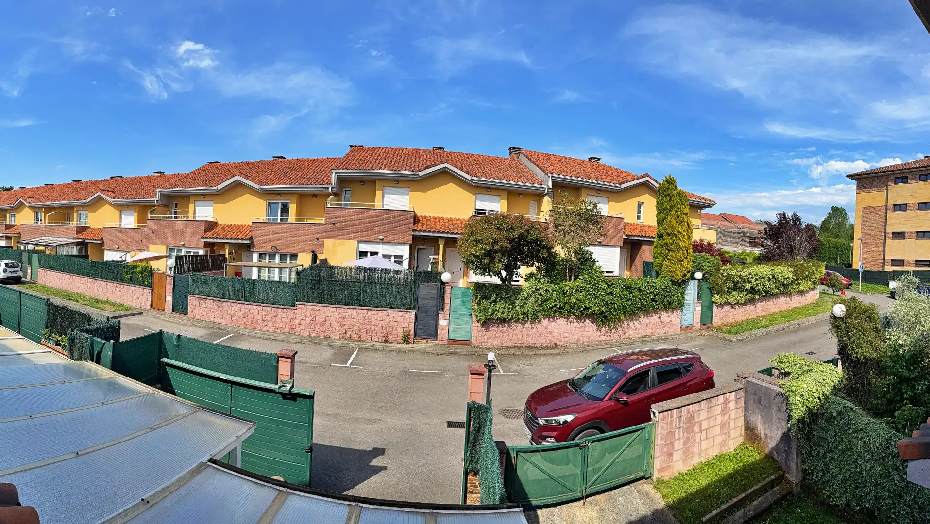 Exterior view of Detached homes for sale in Llanera  with Heating, Parquet flooring and Terrace