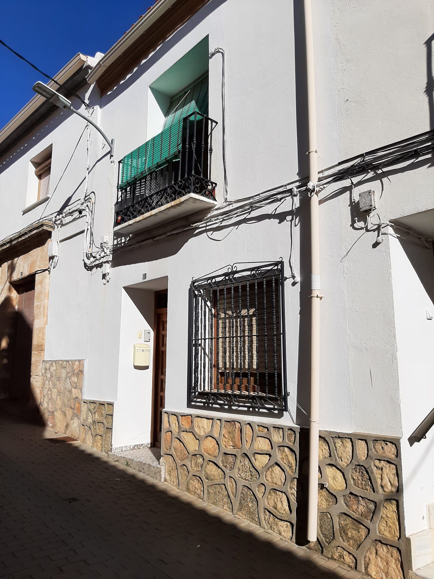Exterior view of House or chalet for sale in El Bonillo  with Private garden and Terrace