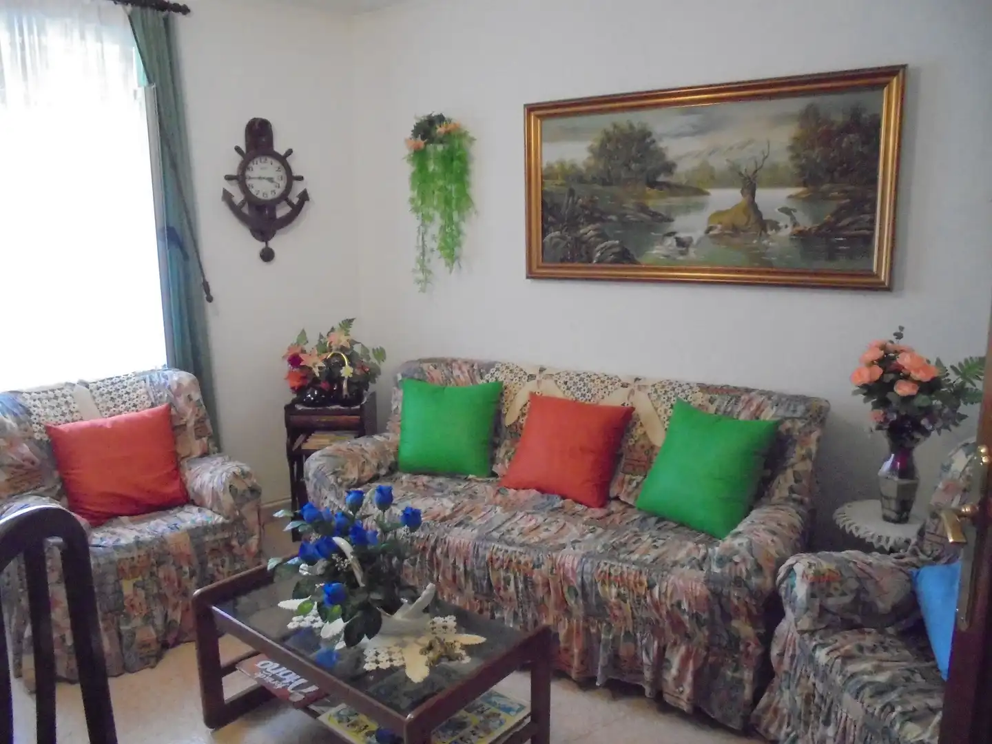 Sala d'estar de Casa adosada en venda en La Bóveda de Toro  amb Calefacció, Moblat i Forn