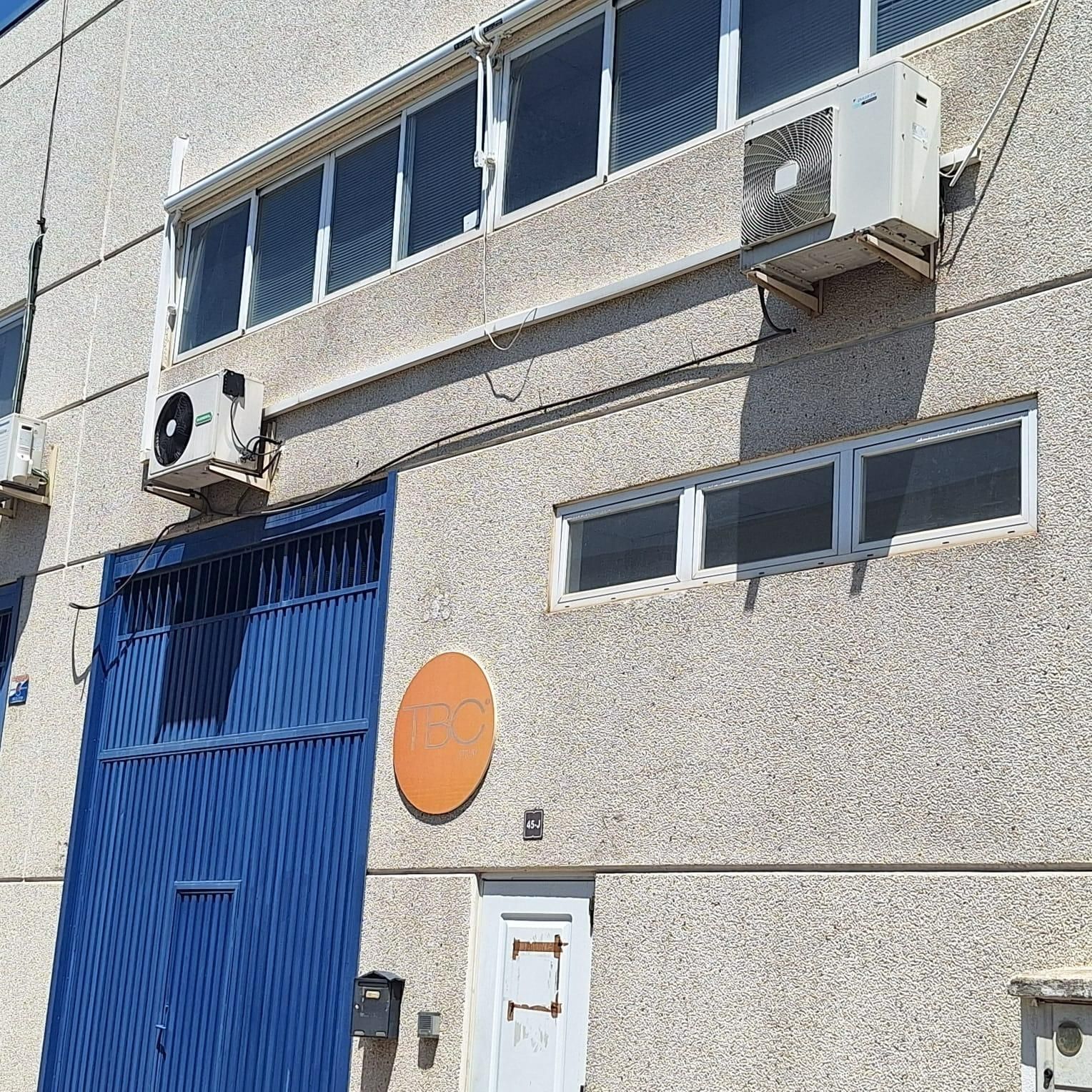 Exterior view of Industrial buildings for sale in  Madrid Capital