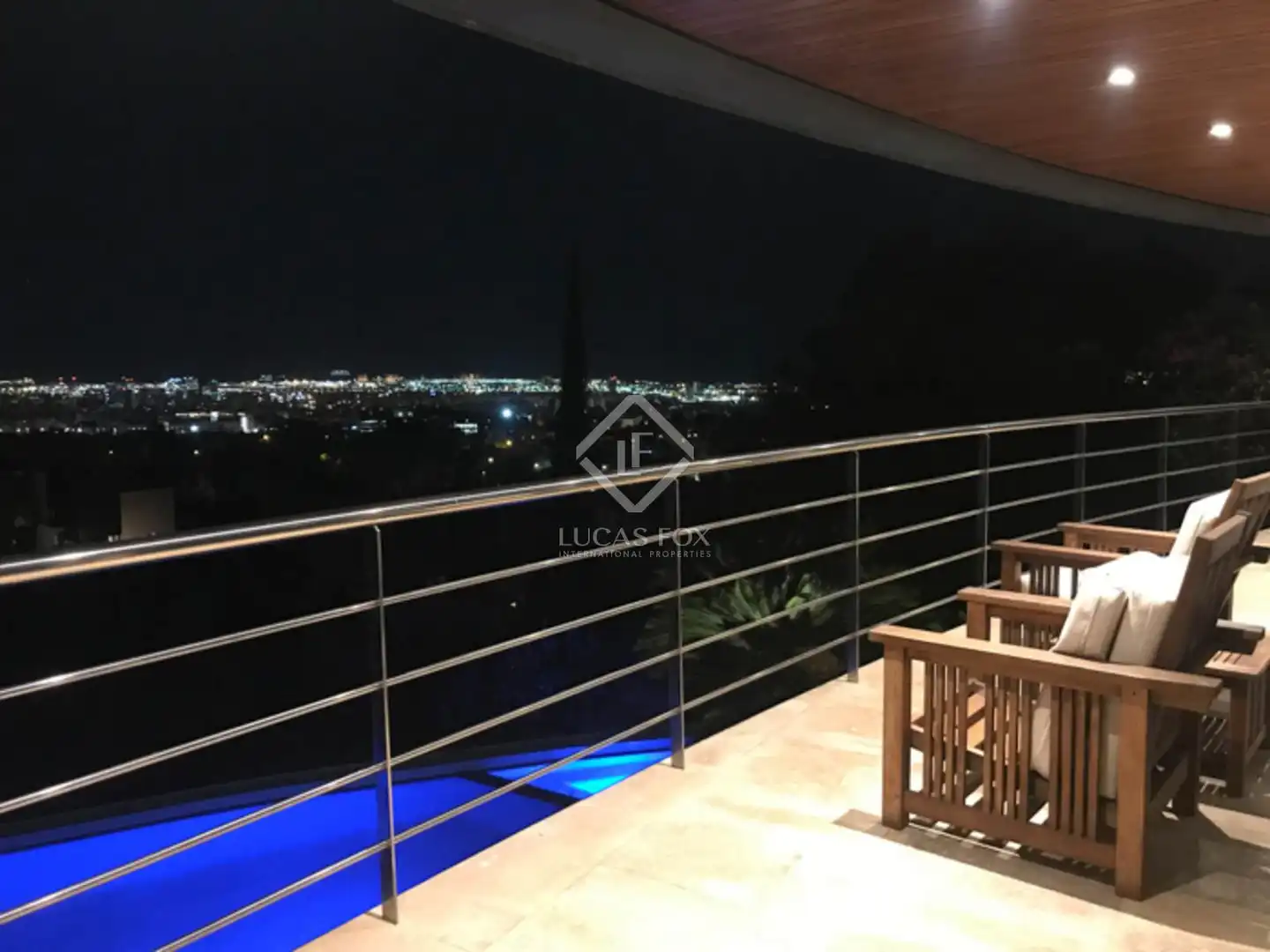 Terrasse von Haus oder Chalet zum Verkauf in Esplugues de Llobregat mit Klimaanlage, Heizung und Privatgarten