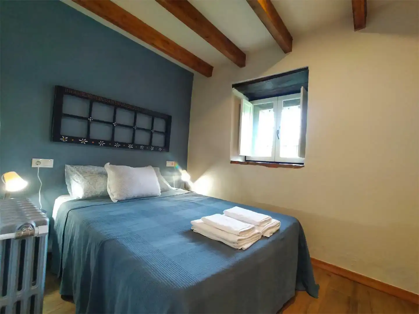 Bedroom of Apartments for rent in Pravia  with Private garden, Furnished and Balcony